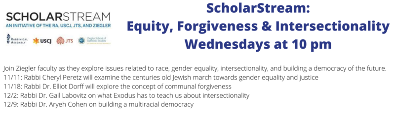 Banner Image for ScholarStream Equity, Forgiveness and Intersectionality